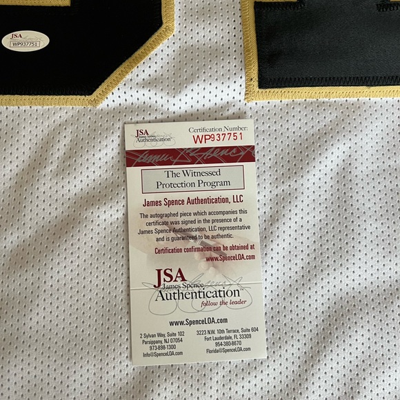 NEW ORLEANS SAINTS RICKEY JACKSON AUTOGRAPHED HOF SIGNED JERSEY JSA COA - Picture 3 of 5